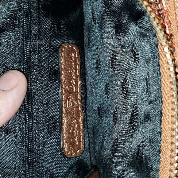 NWOT Juicy Couture sequin zip clutch - Picture 7 of 9